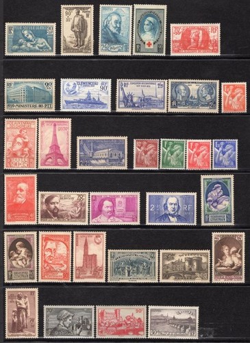 Timbres annee complete - timbres,