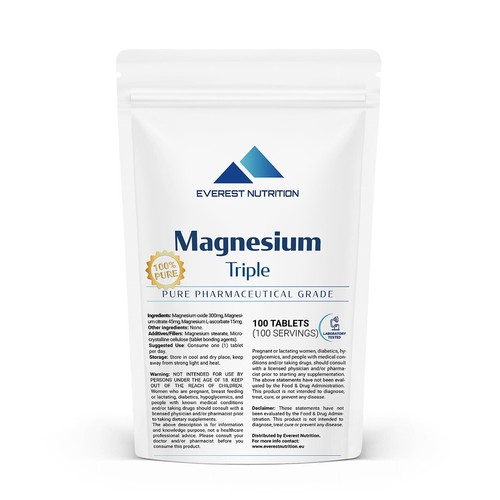Magnésium triple comprimés - magnésium,