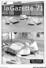 AKMP7-0622-SALON - LA GAZETTE 71 - EARTHEN TURTLE