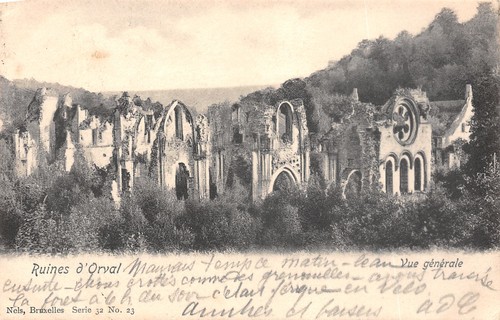 Belgique orval les - belgique, ruines