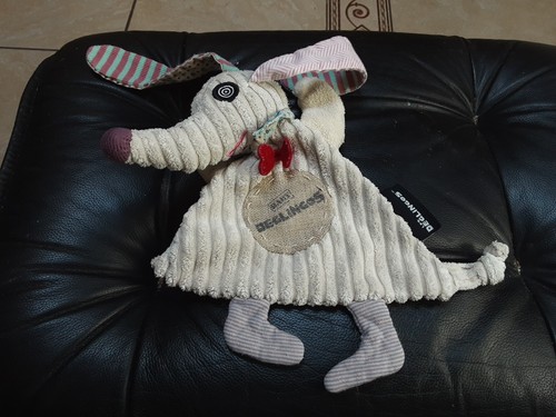 Doudou plat chien baby - doudou,