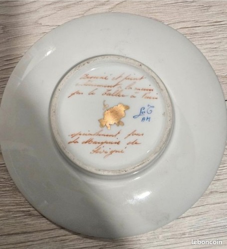 Assiette porcelaine maison - porcelaine,