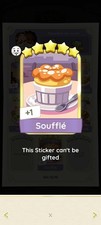 1x Souffle 5 Star ? Golden Blitz Sticker  Monopoly_go [Set-14]