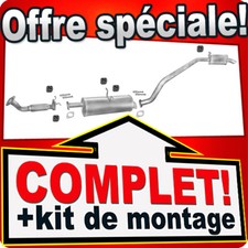 Échappement pour KIA K2500 2.5 D Diesel Châssis dés 2002 Silencieux
