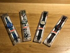 Set 4x - Watch Montre - SWATCH Swiss Art - Quartz - For Collectors