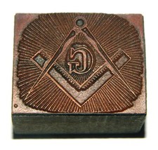 sceau franc maçon grande loge ancien