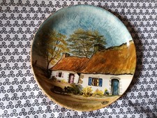 Youen Bretagne assiette décorative 24.5cms