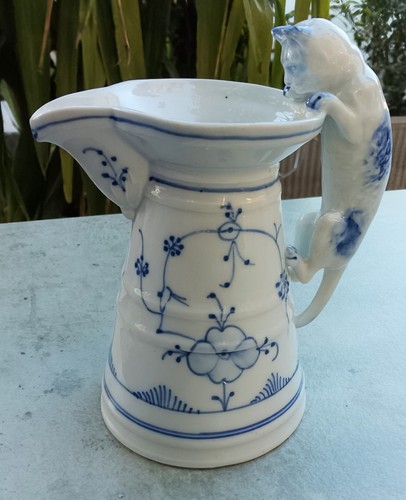 Ancien pot lait porcelaine - pot, à