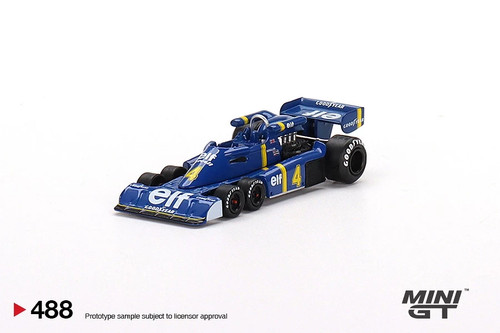 Tyrrell p34 espagne n - gp., n°4