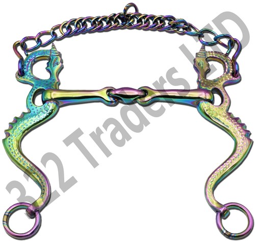 Cheval dragon arc ciel mors - cheval,