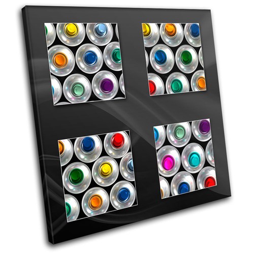 Spray cans graffiti abstract - spray,