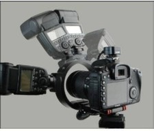 Rotating flash bracket Support