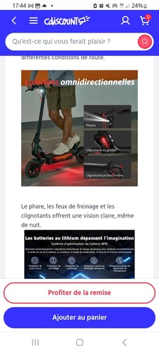 Trotinette électrique adulte - électrique,