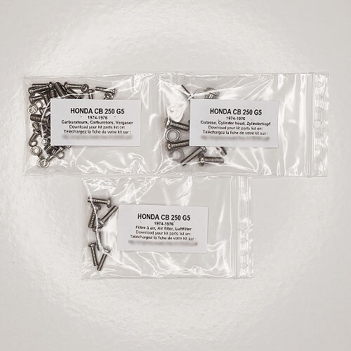 Honda 250 1974 1976 kit - 1974-1976,