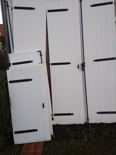 Volets pvc blanc - volets, avec