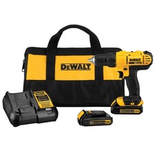 DEWALT DCD771C2R 20V MAX Li-Ion 1/2" Drill Driver Kit Certified Refurbished