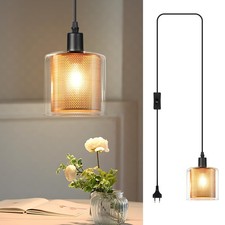 Lampe de cuisine noire avec