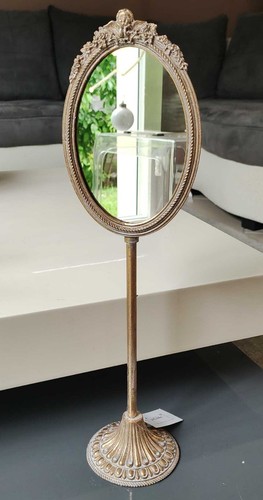 Grand miroir table ovale - miroir, de