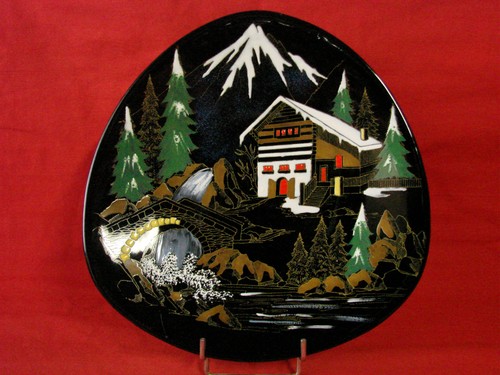 Ancienne assiette murale