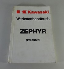 Workshop Manual/Repair Manual Kawasaki Zephyr 550 (ZR 550 B) manufactured '91-00