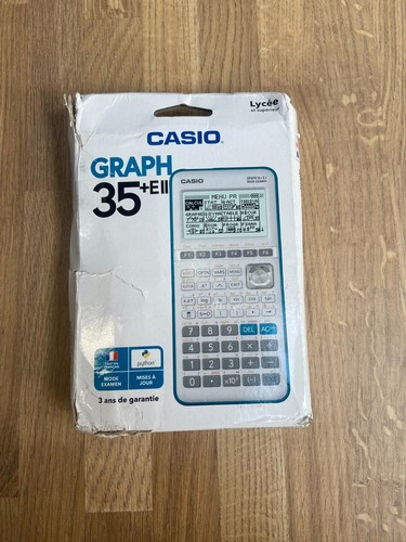 Calculatrice casio graph35 eii - calculatrice, graph35+eii