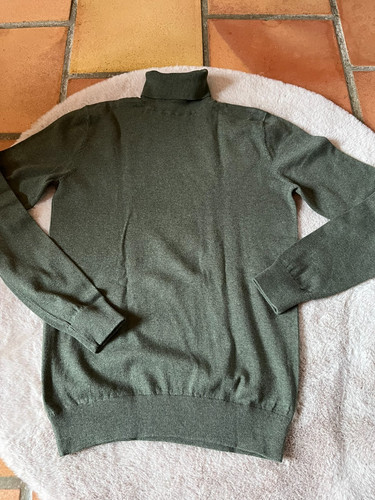 Pull col roulé taille - , kaki