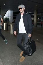 Saint Laurent Washed Black Skinny Jeans ASO David Beckham