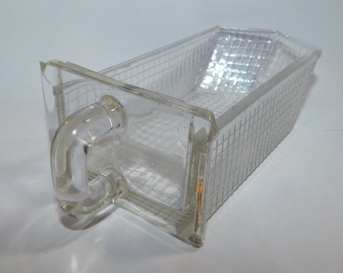 Ancien petit tiroir verre - ancien, en
