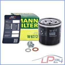 MANN FILTRE À HUILE + BOUCHON