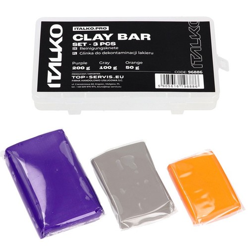 Clay bar pâte - 3, x