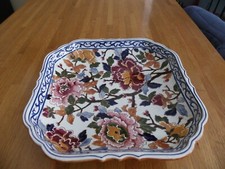 PLAT GIEN - DÉCOR PIVOINES