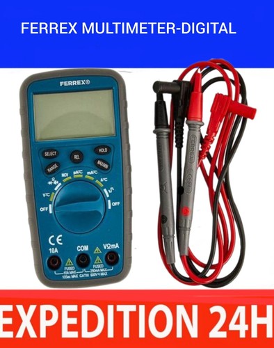 Ferrex digital multimeter - ferrex,