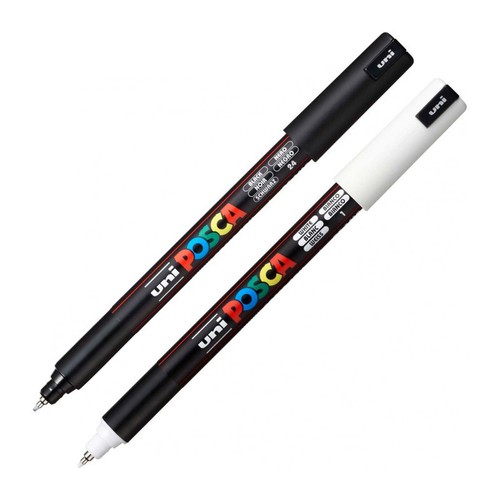 Marqueurs posca 1mr - 2, |