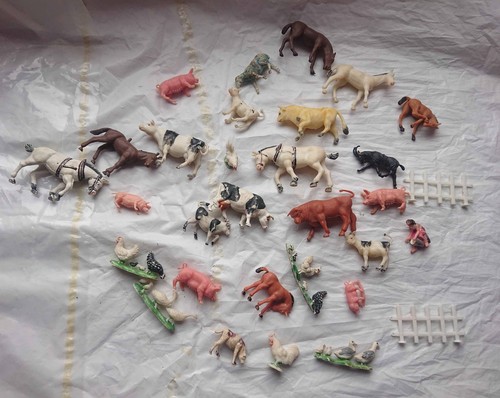 Lot figurines animaux de - figurines,