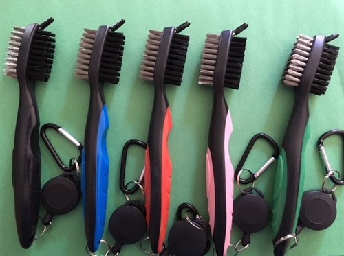 Golf club brush colors - golf,