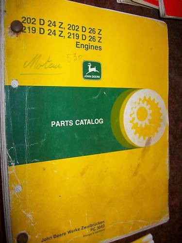 John deere moteurs - moteurs, 202