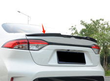 M4 Style Rear Trunk Spoiler Wing For 2020-2024 Toyota Corolla Sedan Glossy Black