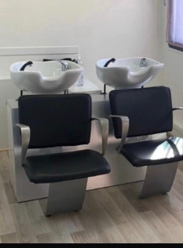 Bac vasques coiffure blanc - 2,