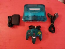 Console Nintendo 64 N64 Bleu Transparent / Clear Blue + Epansion Pack / EUR