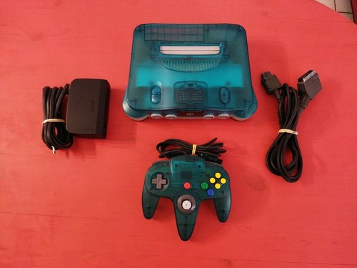 Console nintendo n64 bleu - console, 64