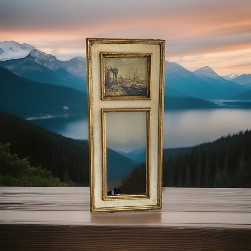 Italian trumeau mirror - italian, sterner
