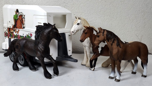 Lot schleich horse model - lot,