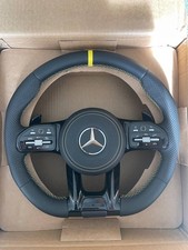 Volant Sport AMG jaune Cuir