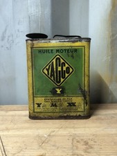 Ancien Bidon Huile Oil CAN Öl