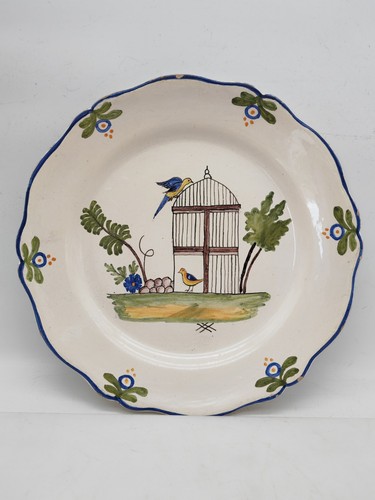 Ancienne assiette faïence - en,