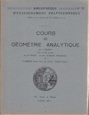 Cours  de Géométrie