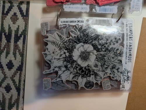 Glorious garden cling stamp - glorious,
