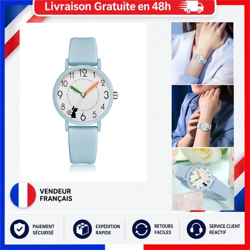 Montre femme silicone - montre,
