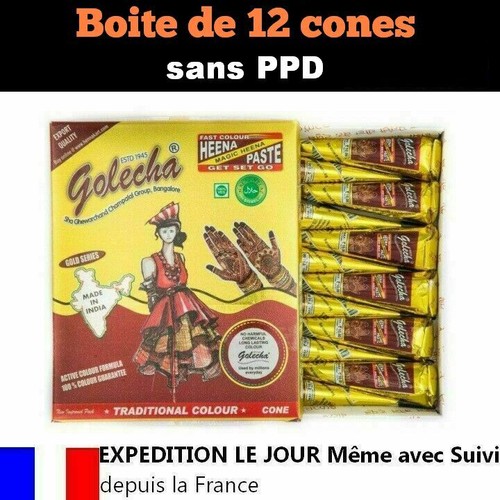 Cone golecha henné - 12,