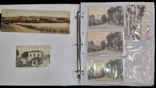 Lot 185 cartes postales - lot,